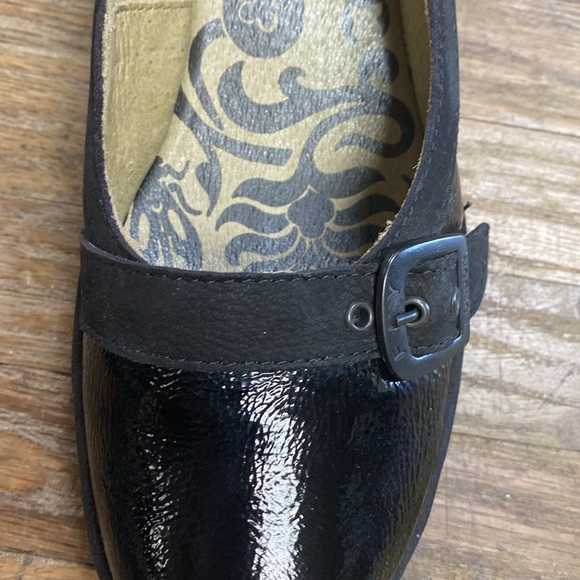 Essential Fly London, chunky heel Mary Jane’s mix of Patton, leather and suede - Picture 7 of 11